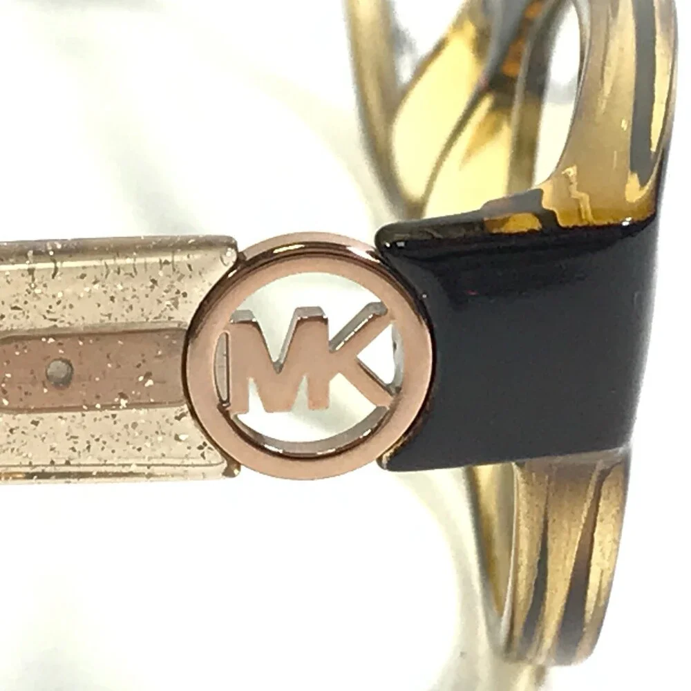 Michael Kors Eyeglasses Frames MK 8017 Tabitha VII 3104 Brown Glitter 52-15-135